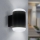 Eglo 97844 - Luz de parede de exterior MERLITO 1xE27/10W/230V preto antigo IP44