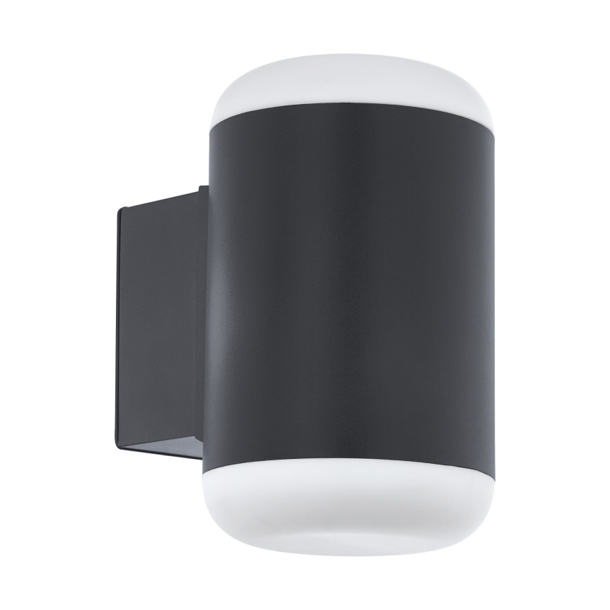Eglo 97844 - Luz de parede de exterior MERLITO 1xE27/10W/230V preto antigo IP44