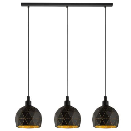 Eglo - Candelabro num fio 3xE14/40W/230V