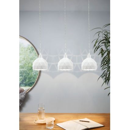 Eglo - Candelabro num fio 3xE14/40W/230V
