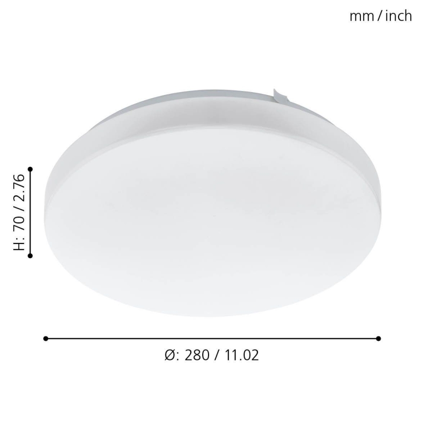 Eglo - Luz de teto LED LED/11,5W/230V