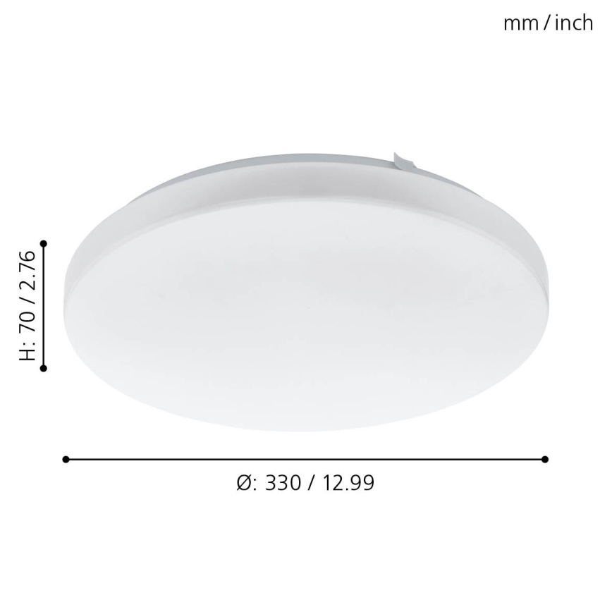 Eglo - Iluminação de teto LED LED/14,6W/230V