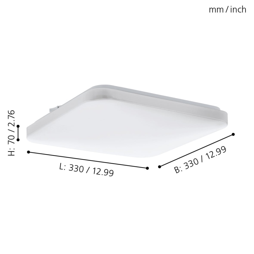 Eglo - Candeeiro de teto LED LED/14,6W/230V