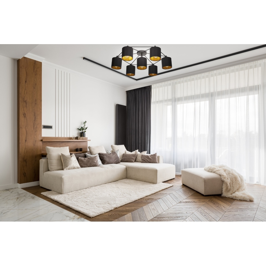 Eglo - Candelabro integrado 7xE27/40W/230V