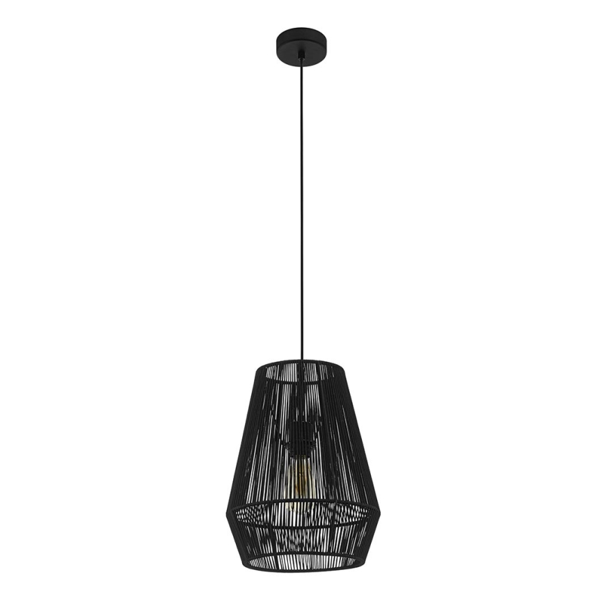 Eglo 97905 - Candelabro num fio PALMONES 1xE27/60W/230V preto