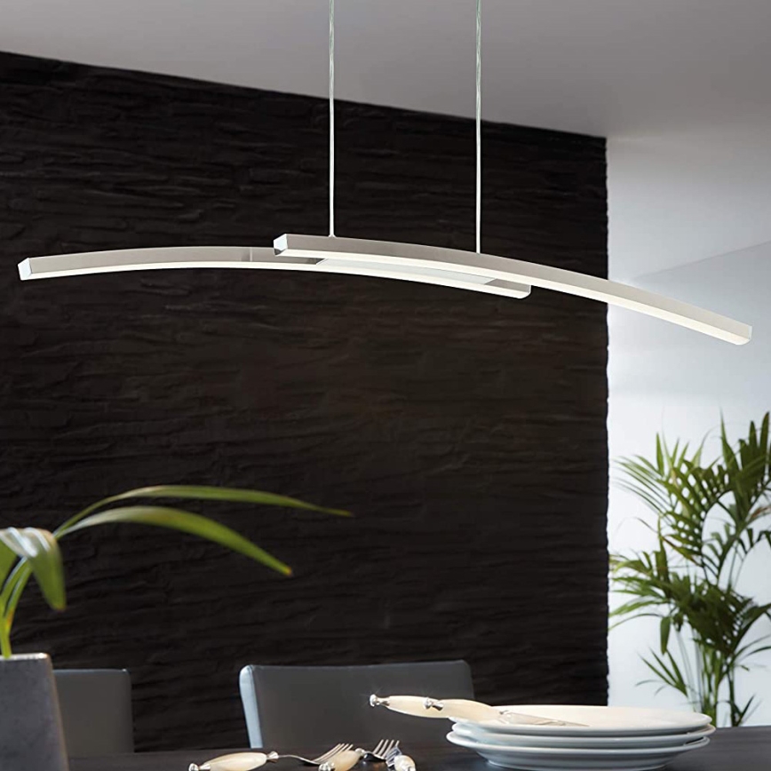 Eglo - Candelabro suspenso LED RGB com regulação FRAIOLI-C 2xLED/17W/230V