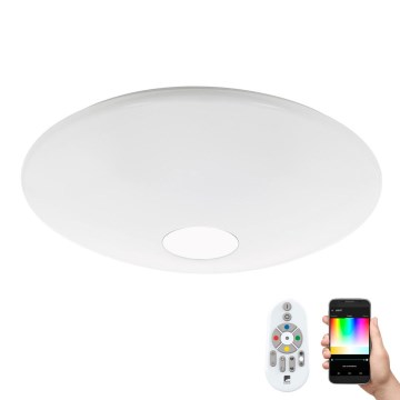 Eglo 97918 - Iluminação de teto LED RGB com regulação TOTARI-C LED/34W/230V + comando