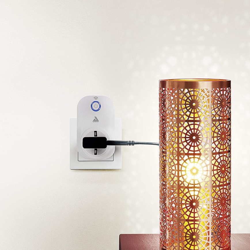 Eglo - Tomada inteligente Connect ficha PLUS 2300W SCHUKO Bluetooth