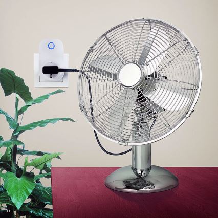 Eglo - Tomada inteligente Connect ficha PLUS 2300W SCHUKO Bluetooth
