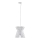 Eglo 97949 - Candelabro num fio LOCUBIN 1xE27/40W/230V