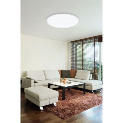 Eglo - Iluminação de teto LED RGBW SARSINA-C LED/34W/230V + controlo remoto
