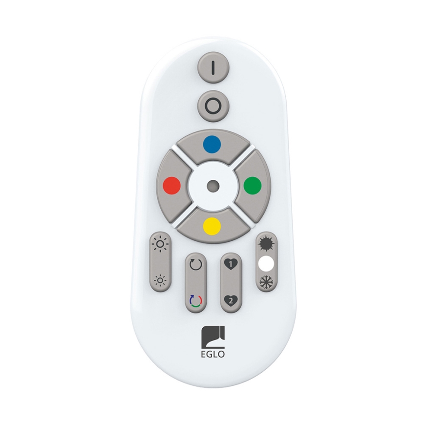 Eglo - Iluminação de teto LED RGBW SARSINA-C LED/34W/230V + controlo remoto