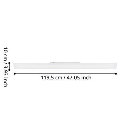 Eglo - Painel LED LED/40W/230V branco
