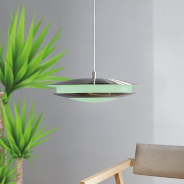 Eglo 98043 - Candelabro suspenso LED RGBW com regulação MONEVA-C LED/18W/230V