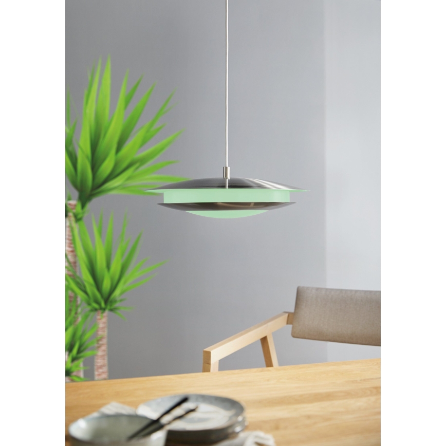 Eglo 98043 - Candelabro suspenso LED RGBW com regulação MONEVA-C LED/18W/230V