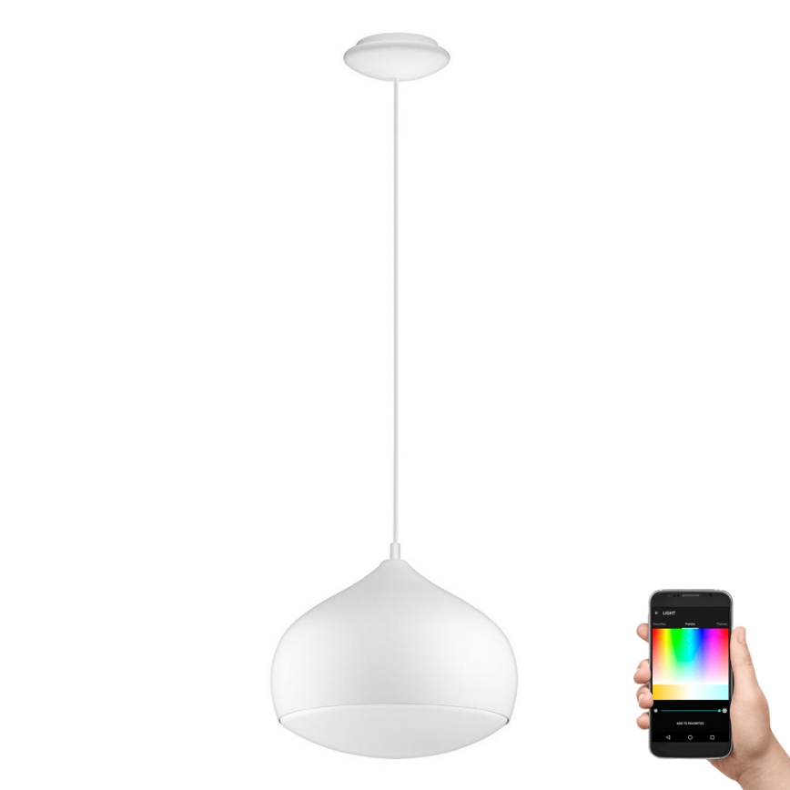 Eglo - Candelabro suspenso LED RGBW com regulação COMBA-C LED/18W/230V Bluetooth