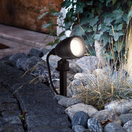 Eglo 98052 - Candeeiro exterior LED RGB NEMA-C 1xGU10/5W/230V IP44