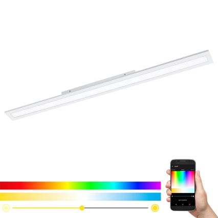 Eglo - Painel LED RGBW com regulação SALOBRENA-C LED/34W/230V + controlo remoto