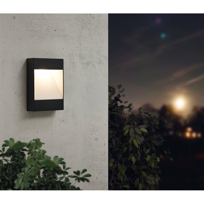Eglo - Luz de parede LED de exterior LED/10W/230V IP44