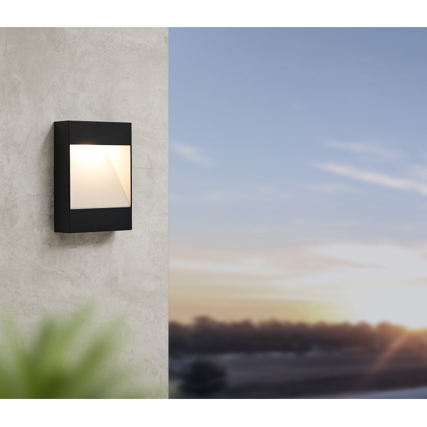 Eglo - Luz de parede LED de exterior LED/10W/230V IP44