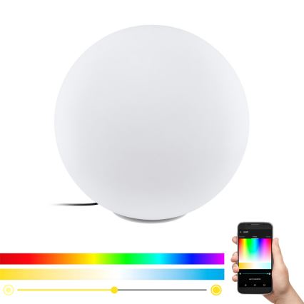 Eglo - Candeeiro de exterior RGBW LED MONTEROLO-C 1xLED/9W/230V IP65 ø600