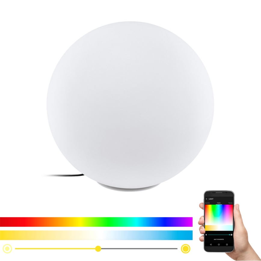 Eglo - Candeeiro de exterior RGBW LED MONTEROLO-C 1xLED/9W/230V IP65 ø600