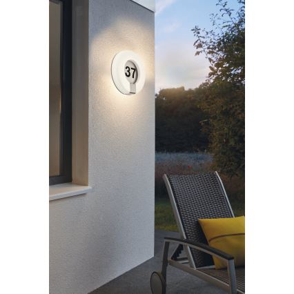 Eglo 98145 - LED Regulação casa number MARCHESA-C LED/15W/230V IP44