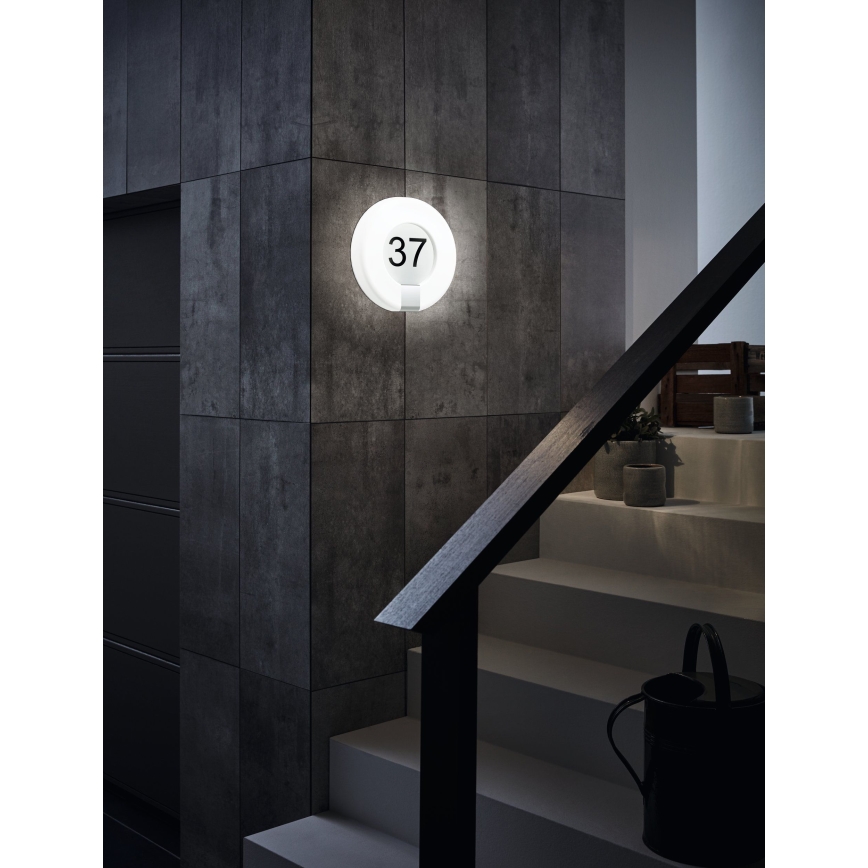 Eglo - Número de casa LED LED/15W/230V IP44