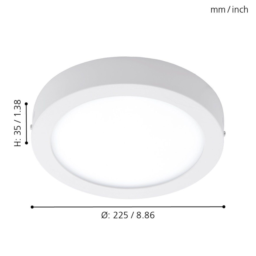 Eglo - Iluminação exterior LED com regulação ARGOLIS-C LED/16,5W/230V IP44
