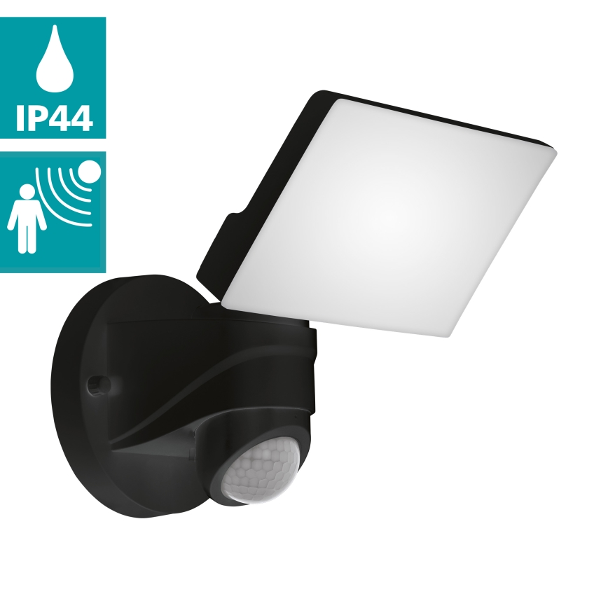 Eglo - Luz de parede LED de exterior com sensor LED/15W/230V IP44