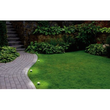 Eglo - Corrente decorativa exterior LED 9xLED 10m IP65 branco quente