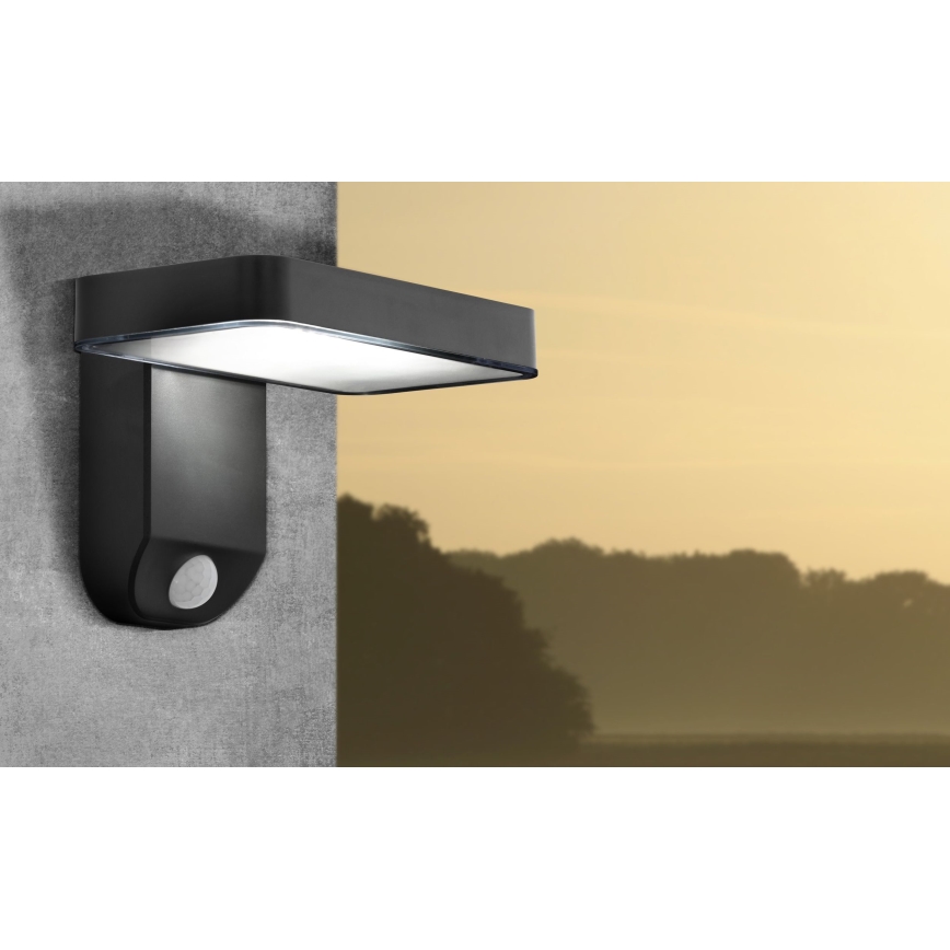 Eglo - Iluminação solar de parede LED com sensor LED/4,5W/3,7V IP44