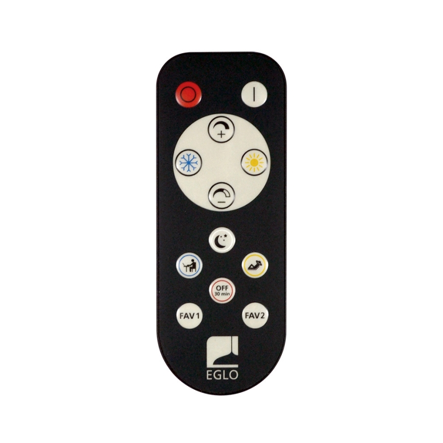 Eglo - Luz de teto fosca LED LED/14W/230V + RC
