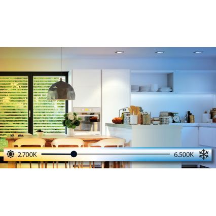 Eglo - Luz de teto fosca LED LED/14W/230V + RC
