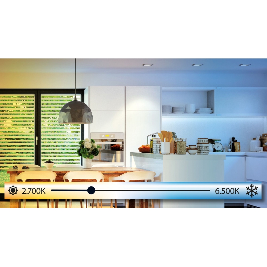 Eglo - Luz de teto fosca LED LED/14W/230V + RC