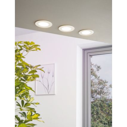 Eglo - Foco de encastrar com regulação LED LED/5W/230V + RC