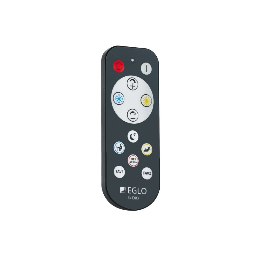 Eglo - Luz de teto fosca LED LED/36W/230V + RC