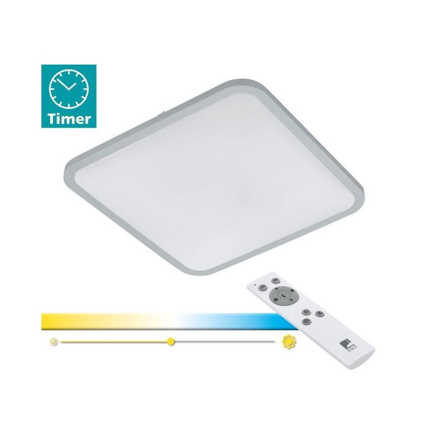 Eglo - Luz de teto fosca LED LED/30W/230V + RC
