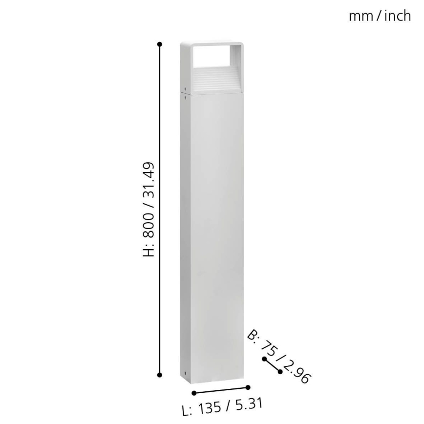 Eglo 98268 - Candeeiro LED de exterior DONINNI LED/5W/230V IP44