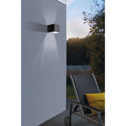 Eglo - Iluminação de parede exterior LED LED/6W/230V IP44