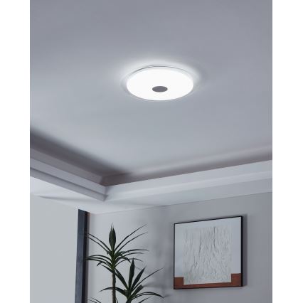 Eglo - Luz de teto fosca LED LED/24W/230V + RC