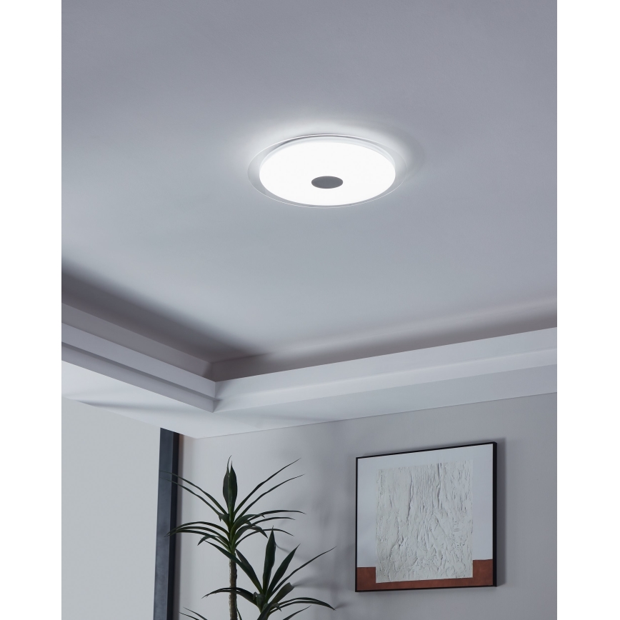 Eglo - Luz de teto fosca LED LED/24W/230V + RC