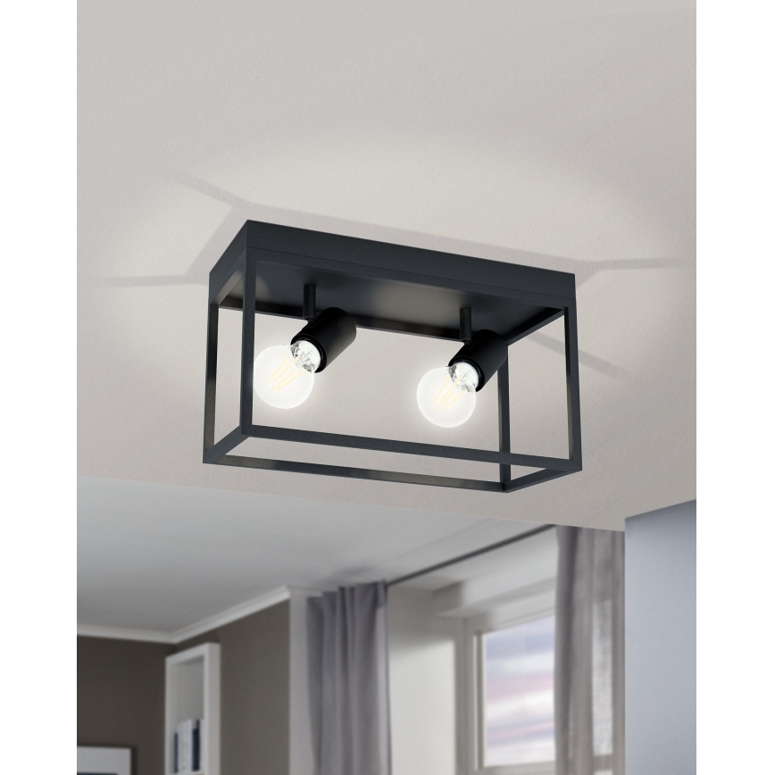Eglo - Luz de teto 2xE27/40W/230V