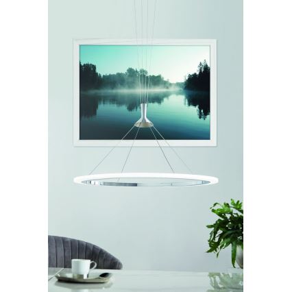 Eglo - Candeeiro suspenso LED RGB com regulação HORNITOS-C LED/37W/230V + comando