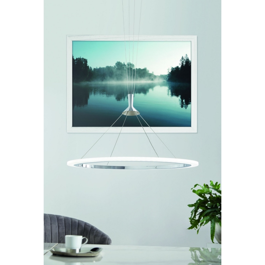 Eglo - Candeeiro suspenso LED RGB com regulação HORNITOS-C LED/37W/230V + comando