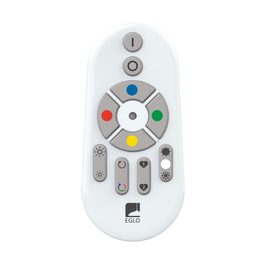 Eglo - Candeeiro suspenso LED RGB com regulação HORNITOS-C LED/37W/230V + comando