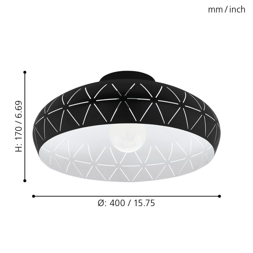 Eglo - Luz de teto 1xE27/28W/230V