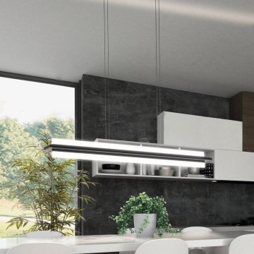Eglo 98495 - Candelabro suspenso LED com regulação SPADAFORA LED/15W/230V