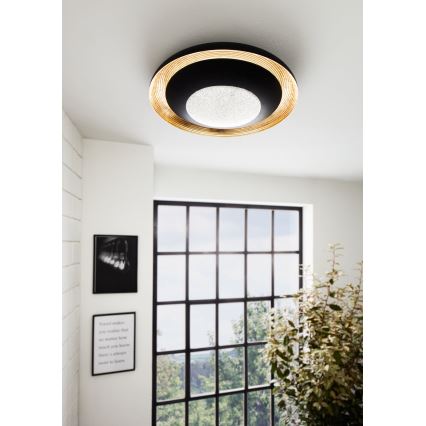Eglo - Luz de teto fosca LED LED/24,5W/230V + RC