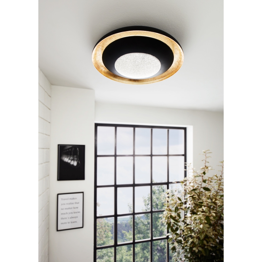 Eglo - Luz de teto fosca LED LED/24,5W/230V + RC